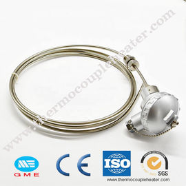 Chine Type de RDT K J de thermocouple d'armure capteur de température de gaine avec la grande tête de thermocouple fournisseur