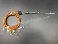Hot Runner System Type J Thermocouple Probe With Plastic Molded Transition