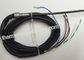 Appareil de chauffage chaud de câble de coureur avec le type thermocouple et câble noir de J de silicone fournisseur