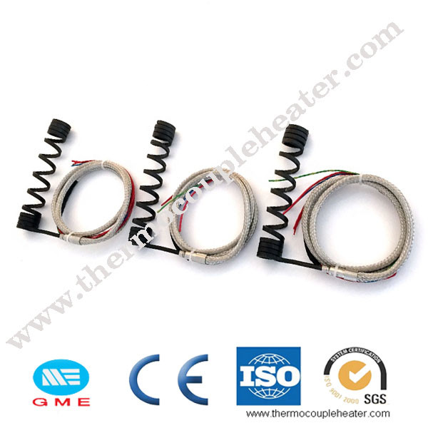 Stainless Steel Micro Spring Hot Runner Coil Heaters For Injection Molding