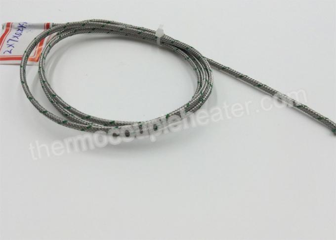 La fibre de verre et la fibre de verre et les solides solubles ont tressé le fil compensateur de thermocouple
