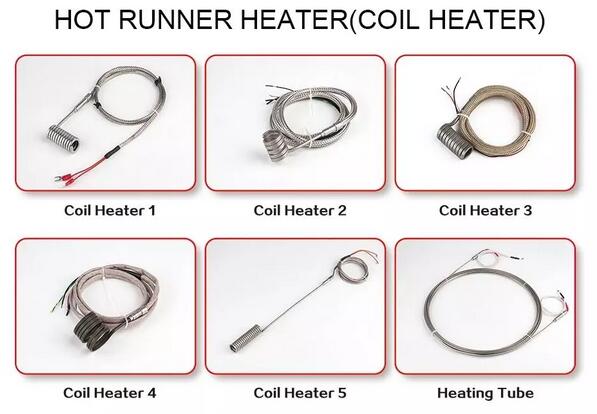 Appareils de chauffage de bobine de ressort avec le thermocouple adapté aux besoins du client pour l'échange thermique de bec