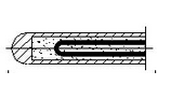 Type s de thermocouple de diamètre de TESHI 0-1600C 16mm