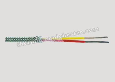 Câble compensateur de thermocouple avec la veste isolée TF+SS d'acier inoxydable
