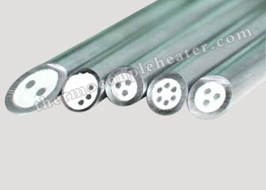 Dactylographiez le câble de thermocouple isolé par minerai de T 12.7mm Inconel que triple a engainé