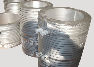 Fonte refroidie par air à ailettes industriel - dans des appareils de chauffage de baril pour le traitement d'extrusion