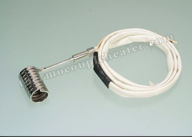 Appareils de chauffage de bobine chauds industriels de coureur avec le thermocouple J, appareil de chauffage tubulaire micro