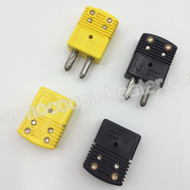 Chine Standard Male And Female RTD Thermocouple Connectors Type K / J fournisseur