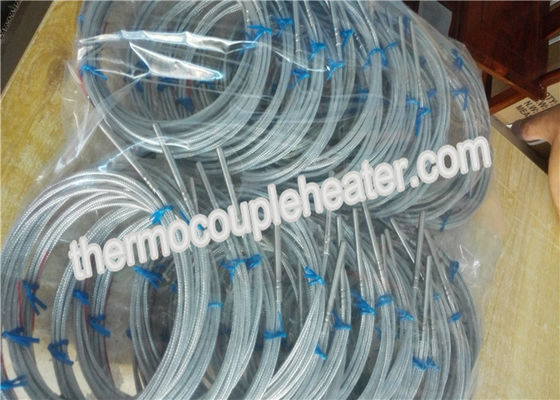 Détecteur de la température de résistance de RDT PT100/PT1000 d'acier inoxydable avec le fil de téflon