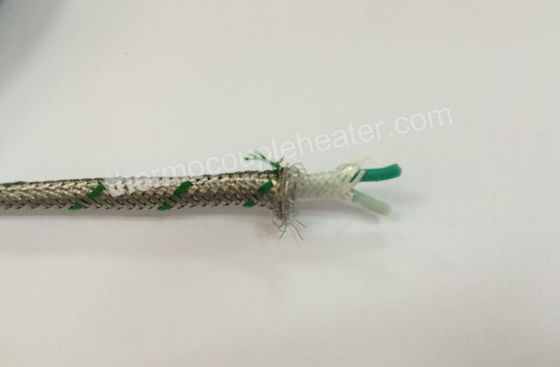 Type de câble compensateur de fibre de verre/silicone/thermocouple de Telfon/PVC K