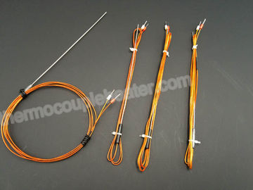 Dactylographiez à J la sonde de thermocouple chaude de coureur avec la transition en plastique pour le moulage par injection