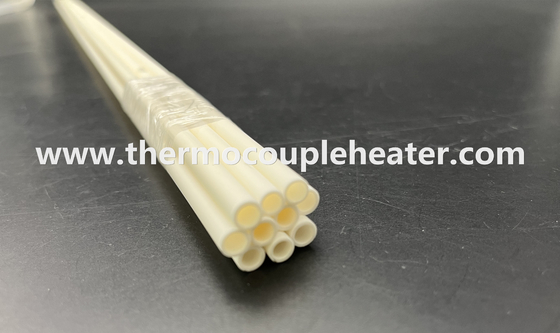 Tube en céramique résistant à hautes températures de protection de thermocouple de l'alumine Al2O3