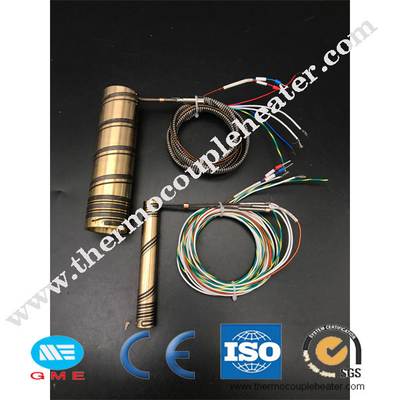 Chauffe-eau à buse en laiton à haute performance avec thermocouple J pour le chauffage industriel