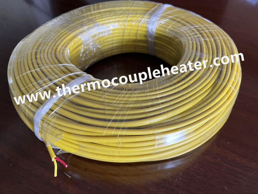 Cable thermocouple de type K double isolation en PVC 20AWG couleur ANSI