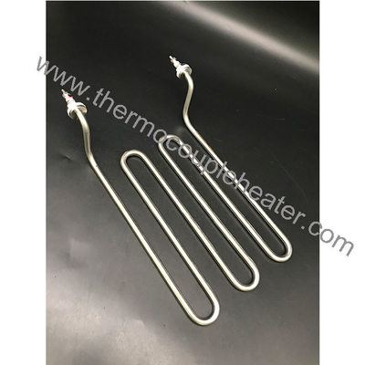 Élément de chauffage électrique de type M fourni sur mesure Pipe de chauffage en acier inoxydable AC220V 380V Élément de chauffage tubulaire