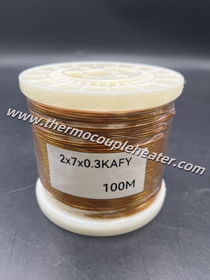 Cable thermocouple KAPTON Isolation et enveloppe type K 20AWG