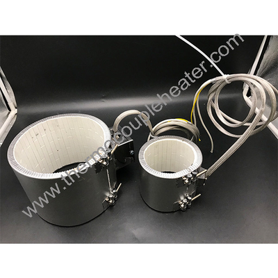Élément de chauffage électrique industriel Extrudeuse céramique de cuivre Mica Band Heater