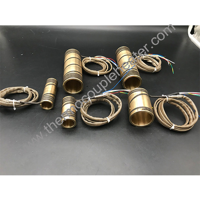 Mini chauffe-eau à chaud avec thermocouple Mini chauffe-eau à bobine pour machine de moulage par injection Mini-presse en cuivre