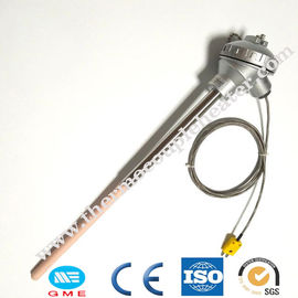 Type degré 12 de Pt10rh pinte de RDT 1600 de thermocouple - connexion du fil 480v