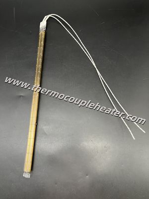 Conception de tubes jumeaux revêtus d'or pour émetteur IR au quartz durable