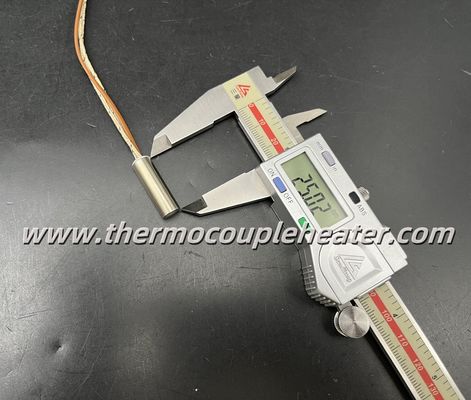 Chauffage de précision 8x25mm Chauffage à cartouche compact avec thermocouple intégré