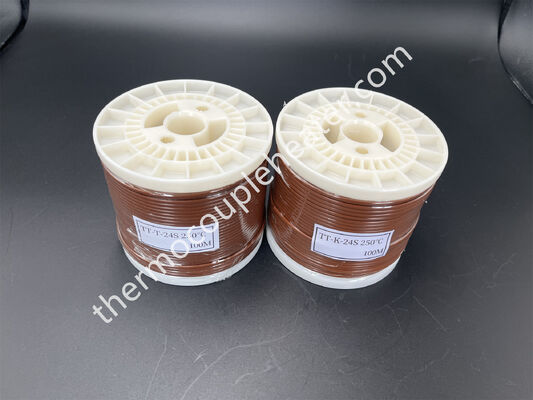 Câble thermocouple type T et K en qualité thermocouple en matériau PTFE