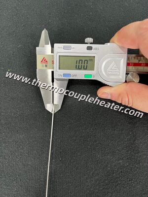 Capteur RTD PT100 ultra-mince de 1,0x100 mm