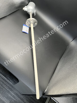 Thermocouples à haute température avec tubes et têtes en céramique en tubes en céramique à double protection