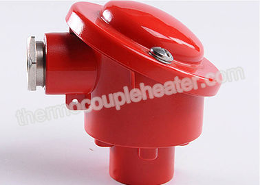 En aluminium le chef de connexion de thermocouple de moulage mécanique sous pression KD/DIN B dans des couleurs adaptées aux besoins du client