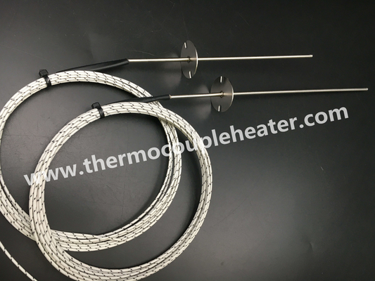Appareils de chauffage adaptés aux besoins du client de cartouche d'isolation de MgO avec la bride