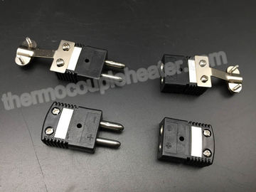 J Type Standard Thermocouple Connectors Thermocouple Components With Metal Wire Holder