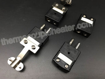 J Type Standard Thermocouple Connectors Thermocouple Components With Metal Wire Holder