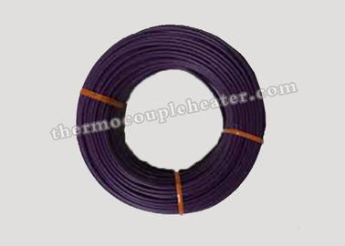 Le type de K câble compensateur de thermocouple avec le PVC a isolé la veste de PVC tressée d'acier inoxydable