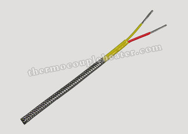 Câble compensateur de thermocouple avec la veste isolée TF+SS d'acier inoxydable