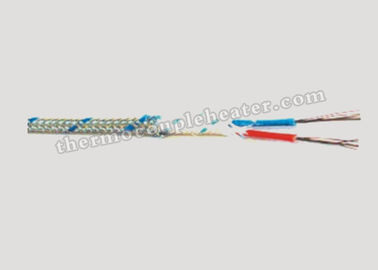 Fil compensateur de thermocouple isolé par fibre de verre de l'acier inoxydable FB+FB+SS