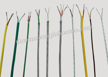Fil compensateur de thermocouple isolé par fibre de verre de l'acier inoxydable FB+FB+SS