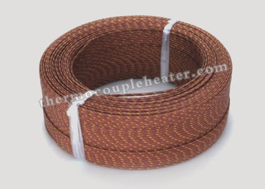 Fil compensateur de thermocouple isolé par fibre de verre de l'acier inoxydable FB+FB+SS
