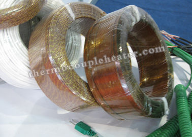 Fil compensateur de thermocouple isolé par fibre de verre de l'acier inoxydable FB+FB+SS