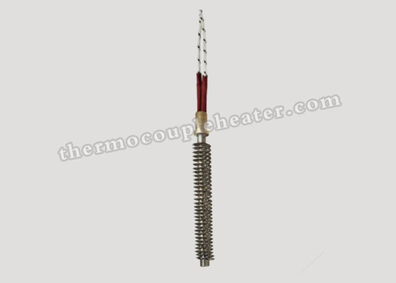 Electrical Resistance Finned Cartridge Heater Industrial Joule Heating Elements