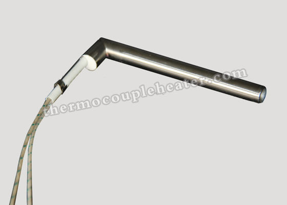 Appareils de chauffage à hautes températures de cartouche d'ange de droite d'acier inoxydable avec le fil pur de conducteur de nickel