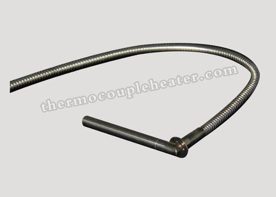 Appareils de chauffage à hautes températures de cartouche d'ange de droite d'acier inoxydable avec le fil pur de conducteur de nickel
