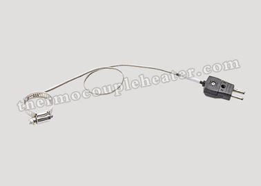 Type K de thermocouple de bride de tuyau de cercle de solides solubles pour l'industrie chimique de pétrole