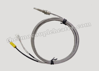 Thermocouple en plastique de style de boulon de bec d'extrudeuses avec le type K J de calibrage