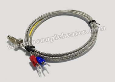 Thermocouple en plastique de style de boulon de bec d'extrudeuses avec le type K J de calibrage