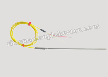 Sondes de thermocouple isolées par coutume de gaine en métal avec les avances nues