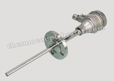 Tube de style de bride d'acier inoxydable/type type sonde de fil de J T K de thermocouple
