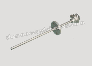 Tube de style de bride d'acier inoxydable/type type sonde de fil de J T K de thermocouple