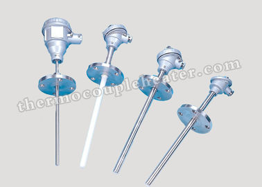 Tube de style de bride d'acier inoxydable/type type sonde de fil de J T K de thermocouple