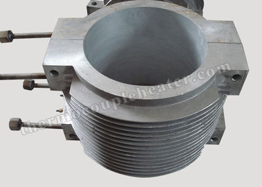 Fonte refroidie par air à ailettes industriel - dans des appareils de chauffage de baril pour le traitement d'extrusion