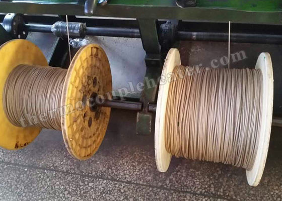 Éléments de chauffe fil à hautes températures, fil isolé en caoutchouc de silicone